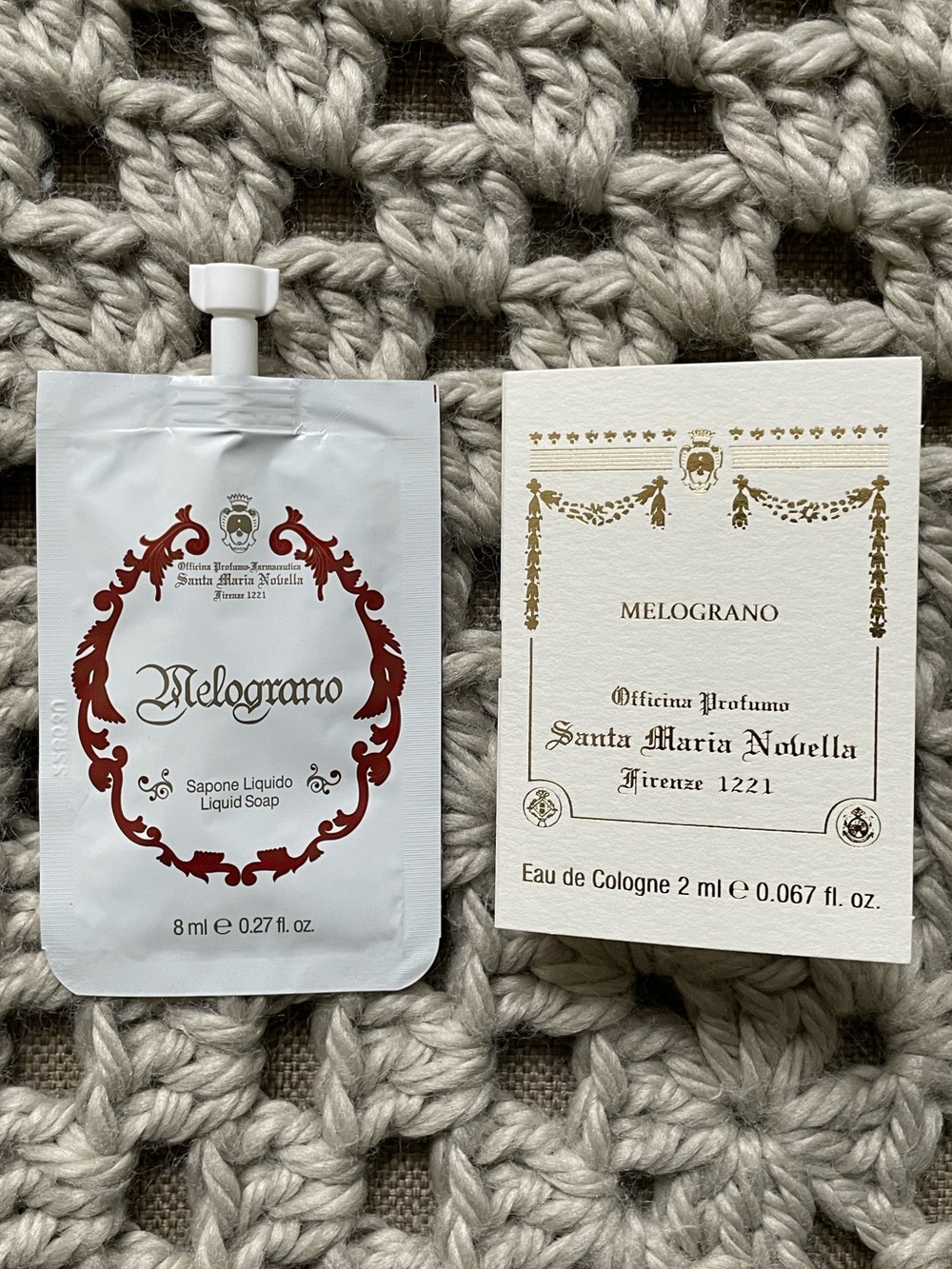 Santa Maria Novella Samples